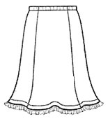 Детская юбка